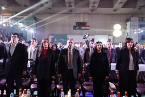 وزيرة التضامن الإجتماعي ومحافظ الشرقية يشهدان إحتفالية " يدوم الفرح" بالصالة المغطاة بالزقازيق 40 - جريدة المساء