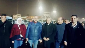 انتفاضة شعبية لأعضاء مستقبل وطن الشرقية بمعبر رفح.. نقف صفا واحدا خلف السيسي للدفاع عن الأمن القومى المصرى 45 - جريدة المساء