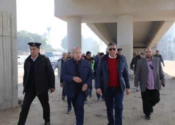 محافظ الجيزة يكلف بسرعة الانتهاء من الأعمال الإنشائية لكوبري مزلقان أبو النمرس لتشغيله تجريبيا قريبا 23 - جريدة المساء