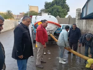 شفط مياه الأمطار.. بالمنوفية  20 - جريدة المساء
