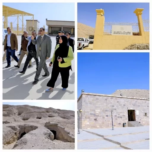 محافظ سوهاج يتفقد التل الأثري بالديابات ومقابر الحواويش بأخميم 20 - جريدة المساء محافظ سوهاج يتفقد التل الأثري بالديابات ومقابر الحواويش بأخميم 19 - جريدة المساء