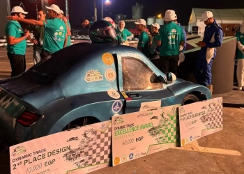 فريق "Menofia Racing Team" بهندسة شبين ينافس 50 فريقا على مستوى العالم فى مسابقة shell eco marathon 16 - جريدة المساء