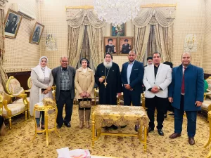 أعضاء نموذج محاكاة مجلس الشيوخ يزورون مطرانية قنا لتقديم التهنئة للأقباط بعيد الميلاد المجيد 24 - جريدة المساء أعضاء نموذج محاكاة مجلس الشيوخ يزورون مطرانية قنا لتقديم التهنئة للأقباط بعيد الميلاد المجيد 23 - جريدة المساء