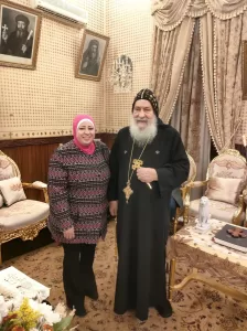 أمانة المرأة بحزب الشعب الجمهورى بقنا تهنئ الأخوة الأقباط بعيد الميلاد المجيد 23 - جريدة المساء