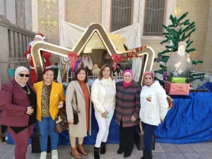 أمانة المرأة بحزب الشعب الجمهورى بقنا تهنئ الأخوة الأقباط بعيد الميلاد المجيد 19 - جريدة المساء