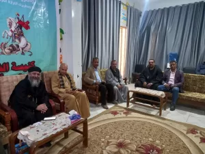 أعضاء نموذج محاكاة مجلس الشيوخ في قنا يواصلون زيارة الكنائس والمطرانيات لتهنئة الأقباط بعيد الميلاد المجيد 25 - جريدة المساء