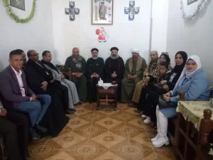 أعضاء نموذج محاكاة مجلس الشيوخ في قنا يواصلون زيارة الكنائس والمطرانيات لتهنئة الأقباط بعيد الميلاد المجيد 23 - جريدة المساء