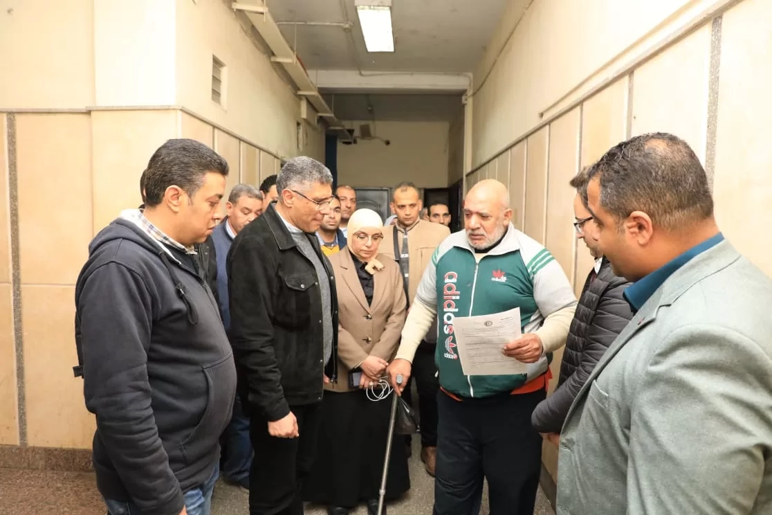 محافظ الجيزة يزور مستشفى التحرير العام بإمبابة لمتابعة سير العمل بالفترة المسائية (صور) 18 - جريدة المساء محافظ الجيزة يزور مستشفى التحرير العام بإمبابة لمتابعة سير العمل بالفترة المسائية (صور) 17 - جريدة المساء