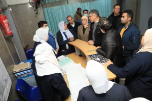 محافظ الجيزة يزور مستشفى التحرير العام بإمبابة لمتابعة سير العمل بالفترة المسائية (صور) 44 - جريدة المساء محافظ الجيزة يزور مستشفى التحرير العام بإمبابة لمتابعة سير العمل بالفترة المسائية (صور) 43 - جريدة المساء