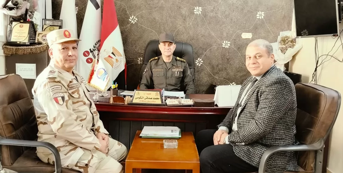 المستشار العسكري بقنا يبحث تطوير مدارس التأسيس العسكري ودورها في مواجهة الأزمات 15 - جريدة المساء