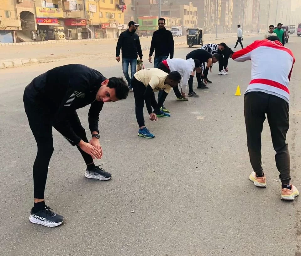 مبادرة لاستثمار طاقات الشباب.. مواطنون يستعرضون لياقتهم بشوارع وميادين الجيزة 18 - جريدة المساء