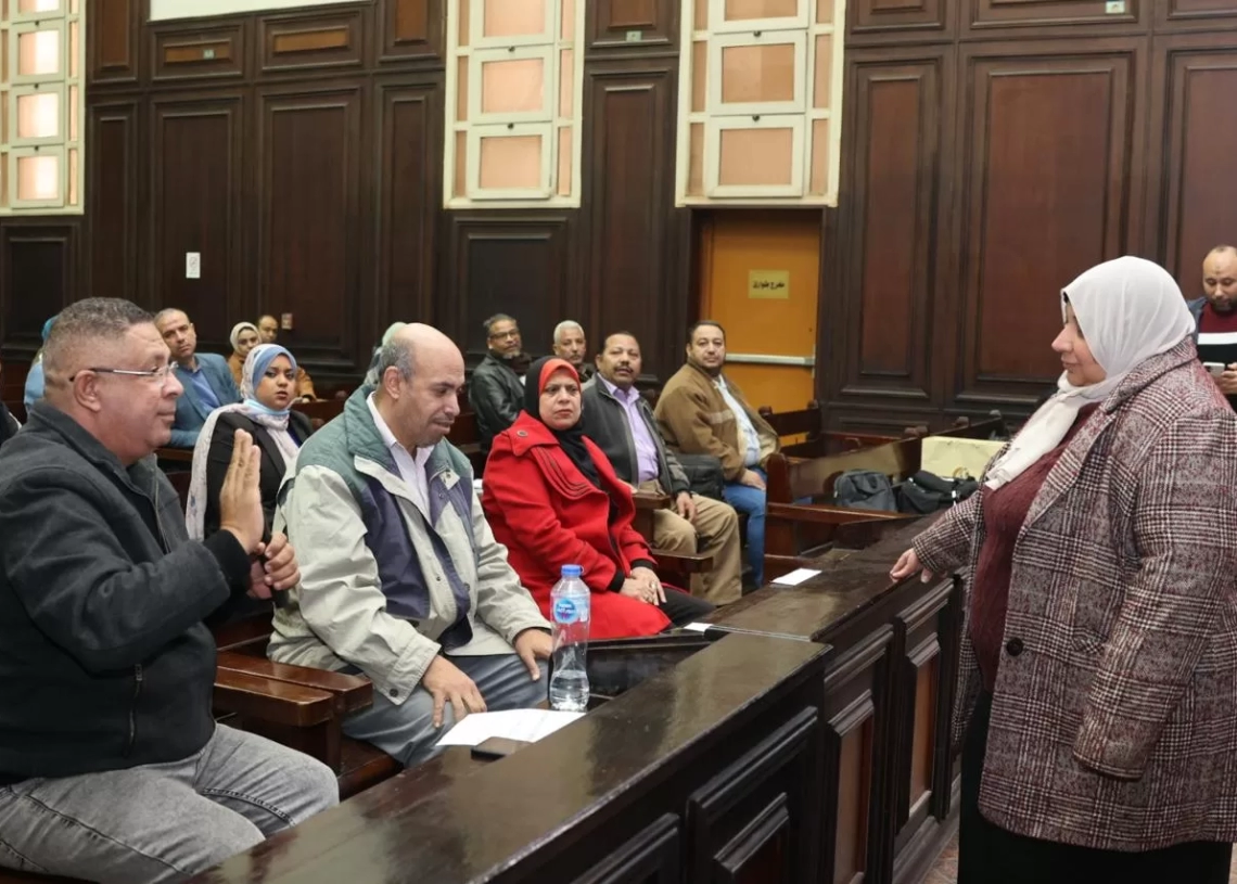 برنامج تدريبي لمناهضة العنف ضد المرأة بالتعاون بين المجلس القومى ووزارة العدل 28 - جريدة المساء برنامج تدريبي لمناهضة العنف ضد المرأة بالتعاون بين المجلس القومى ووزارة العدل 27 - جريدة المساء