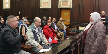 برنامج تدريبي لمناهضة العنف ضد المرأة بالتعاون بين المجلس القومى ووزارة العدل 10 - جريدة المساء برنامج تدريبي لمناهضة العنف ضد المرأة بالتعاون بين المجلس القومى ووزارة العدل 9 - جريدة المساء