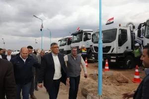 استعدادا للطواريء.. محافظ الجيزة يشهد أكبر اصطفاف بتاريخ المحافظة بإجمالي 752 سيارة ومعدة 23 - جريدة المساء