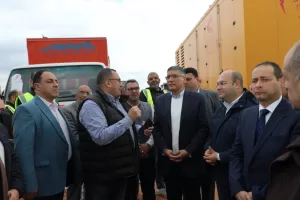 استعدادا للطواريء.. محافظ الجيزة يشهد أكبر اصطفاف بتاريخ المحافظة بإجمالي 752 سيارة ومعدة 43 - جريدة المساء