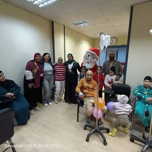 "حماة الوطن" بالمنيا يرسم البسمة على وجوه أطفال معهد الأورام ومستشفى الغسيل الكلوي 20 - جريدة المساء