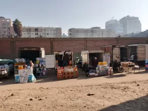 بالصور- محافظة الجيزة تقيم ١٨ سوقا للسلع الغذائية لتغطية أحياء المحافظة 37 - جريدة المساء