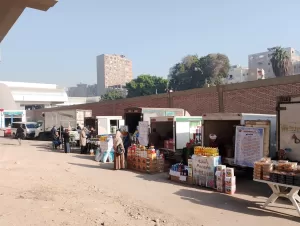 بالصور- محافظة الجيزة تقيم ١٨ سوقا للسلع الغذائية لتغطية أحياء المحافظة 43 - جريدة المساء