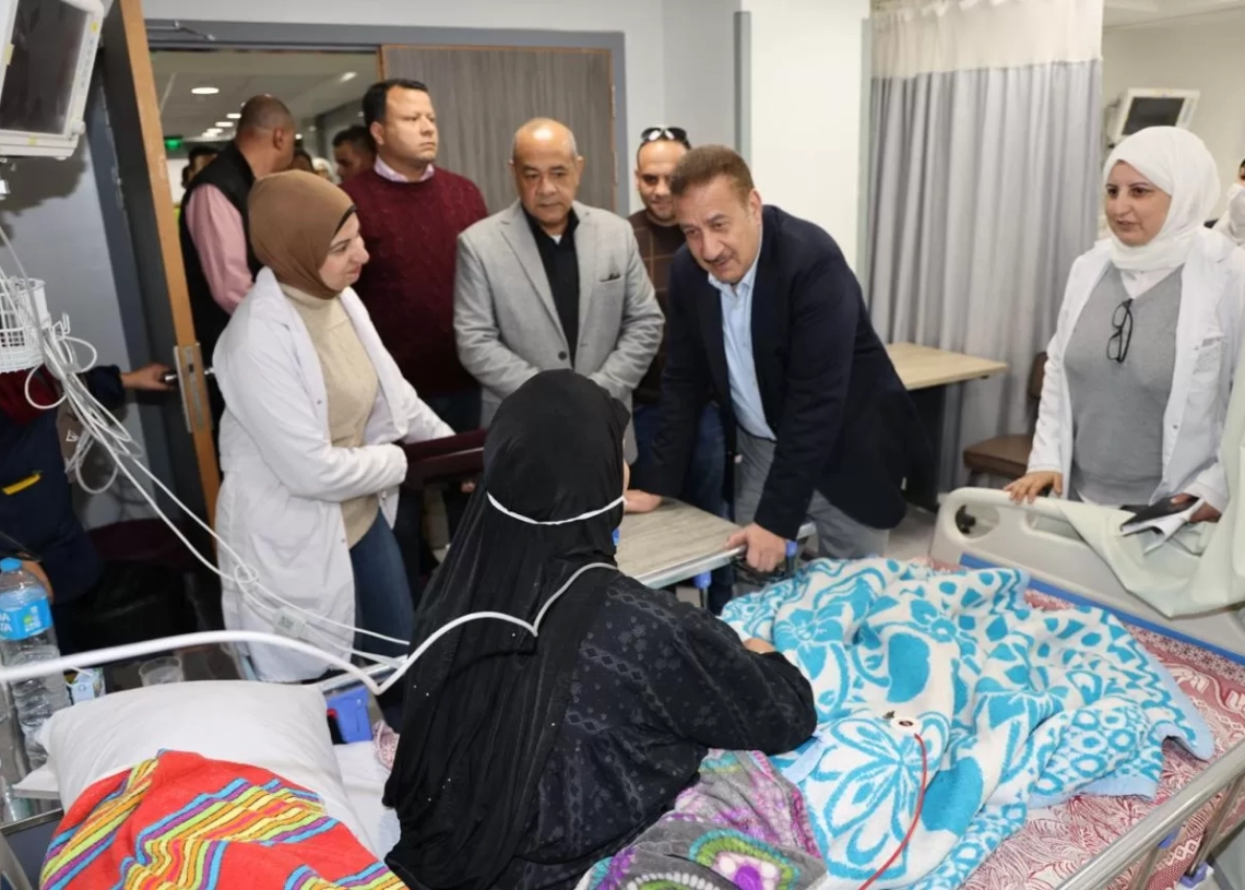 محافظ المنوفية يتفقد موقف بركة السبع النموذجي وسوق الجملة باستثمارات 30 مليون جنيه.. "أبو ليمون" يزور "حميات شنتنا" .. ويقرر صرف مكافأة مالية لأطقم المستشفى.. تقديراً لجهودهم 19 - جريدة المساء محافظ المنوفية يتفقد موقف بركة السبع النموذجي وسوق الجملة باستثمارات 30 مليون جنيه.. "أبو ليمون" يزور "حميات شنتنا" .. ويقرر صرف مكافأة مالية لأطقم المستشفى.. تقديراً لجهودهم 18 - جريدة المساء