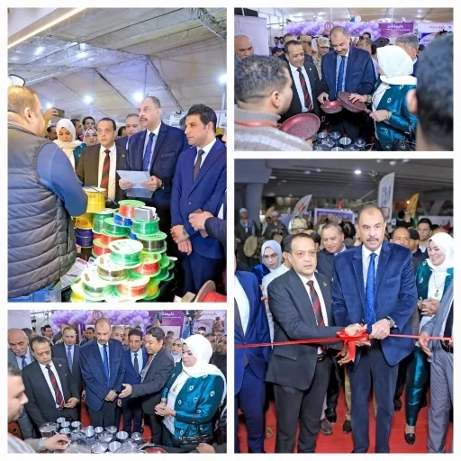 سراج يفتتح معرض "صُنع في سوهاج" 20 - جريدة المساء سراج يفتتح معرض "صُنع في سوهاج" 19 - جريدة المساء