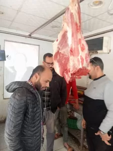 ضبط ٦ أطنان لحوم فاسدة بالجيزة 31 - جريدة المساء