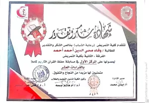 الشقيقات الثمانية بـ "شطورة" يحفظن القرآن الكريم كاملا.. يتربعن عرش التلاوة وكتبن القرآن بأيديهن 41 - جريدة المساء
