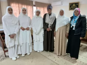 الشقيقات الثمانية بـ "شطورة" يحفظن القرآن الكريم كاملا.. يتربعن عرش التلاوة وكتبن القرآن بأيديهن 19 - جريدة المساء