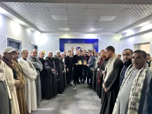 نائب مدير مستشفى الوقف يكرم مأمور وضباط المركز احتفالاً بعيد الشرطة الـ 73 44 - جريدة المساء