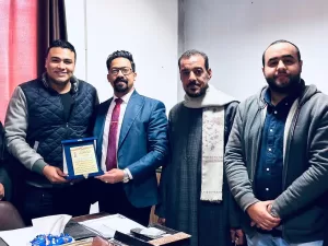 نائب مدير مستشفى الوقف يكرم مأمور وضباط المركز احتفالاً بعيد الشرطة الـ 73 58 - جريدة المساء