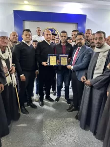 نائب مدير مستشفى الوقف يكرم مأمور وضباط المركز احتفالاً بعيد الشرطة الـ 73 24 - جريدة المساء