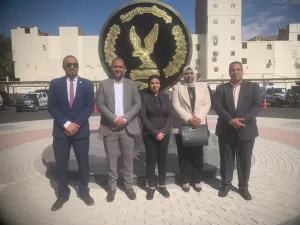 أعضاء محاكاة مجلس الشيوخ بقنا يهنئون مدير الأمن بعيد الشرطة الـ73 29 - جريدة المساء