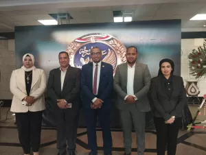 أعضاء محاكاة مجلس الشيوخ بقنا يهنئون مدير الأمن بعيد الشرطة الـ73 49 - جريدة المساء