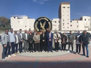 أعضاء محاكاة مجلس الشيوخ بقنا يهنئون مدير الأمن بعيد الشرطة الـ73 51 - جريدة المساء