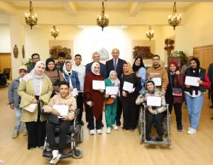 رئيس جامعة الزقازيق يُكَرِّمُ الطلاب الفائزين في فعاليات اللقاء الرياضي للأشخاص ذوى الإعاقة "بارالمبياد الجامعات المصرية" 34 - جريدة المساء رئيس جامعة الزقازيق يُكَرِّمُ الطلاب الفائزين في فعاليات اللقاء الرياضي للأشخاص ذوى الإعاقة "بارالمبياد الجامعات المصرية" 33 - جريدة المساء