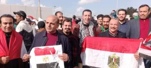 انتفاضة شعبية لأعضاء مستقبل وطن الشرقية بمعبر رفح.. نقف صفا واحدا خلف السيسي للدفاع عن الأمن القومى المصرى 25 - جريدة المساء