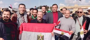 انتفاضة شعبية لأعضاء مستقبل وطن الشرقية بمعبر رفح.. نقف صفا واحدا خلف السيسي للدفاع عن الأمن القومى المصرى 21 - جريدة المساء