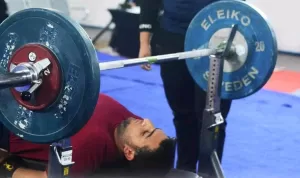 جامعة القناة تحتفي بالبطل أحمد طلعت أول الجمهورية في رفع الأثقال 23 - جريدة المساء