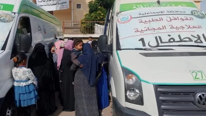 الكشف على 1275 مواطنا بالقافلة الطبية بقرية النصر بالقنطرة غرب ضمن مبادرة حياة كريمة 19 - جريدة المساء