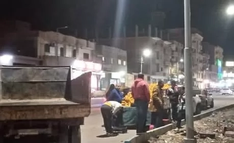 حملة مكثفة لإزالة إشغالات الشوارع بالقنطرة غرب 17 - جريدة المساء
