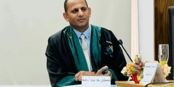 ‏ دكتوراه بمرتبة الشرف الأول للباحث مصطفى طه بألسن القناة 1 - جريدة المساء