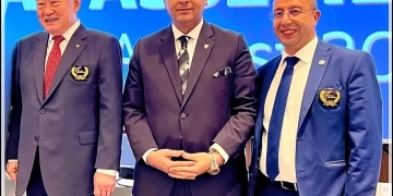 محمد مصطفي نائبا لرئيس اتحاد البحر المتوسط للتايكوندو 2 - جريدة المساء محمد مصطفي نائبا لرئيس اتحاد البحر المتوسط للتايكوندو 1 - جريدة المساء