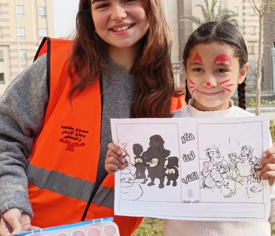 المتطوعة كريمة هانى