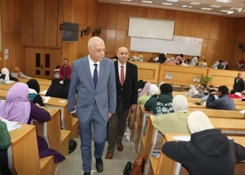 هدوء فى لجان امتحان "الترم الأول" بتربية المنوفية 15 - جريدة المساء