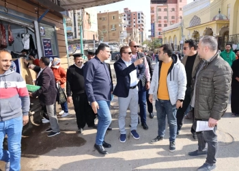 محافظ المنوفية يتفقد تجهيزات السوق الحضاري بمنطقة سيدي خميس و إنشاءات المدارس التجريبية و اليابانية الجديدة.. ب " شبين" 30 - جريدة المساء