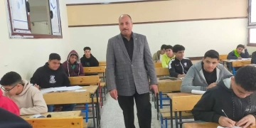 مدير تعليم المنيا يتابع اليوم الأخير لامتحانات الشهادة الاعدادية 1 - جريدة المساء