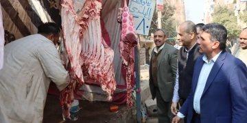السكرتير العام المساعد لبني سويف  يتفقد سوق اليوم الواحد والمركز التكنولوجي بمركز ناصر في إطار الاستعدادات لشهر رمضان المبارك  1 - جريدة المساء