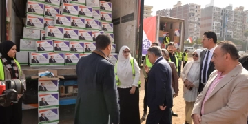 16 ألف كرتونة مواد غذائية وأجهزة عرائس.هدية الرئيس السيسي لأهالي الدقهلية 1 - جريدة المساء