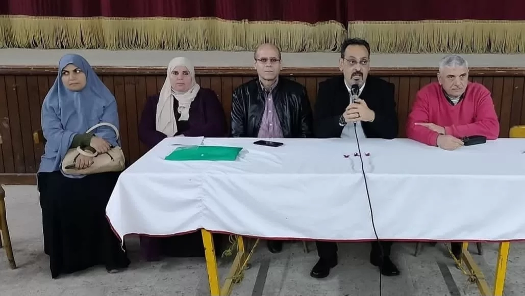 مدير تعليم طوخ يشدد علي انضباط الدراسة بالترم الثاني 19 - جريدة المساء