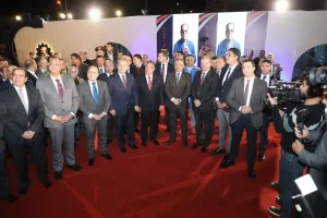 محافظ الشرقية يشهد احتفالية محافظة الدقهلية بعيدها القومي ويقدم التهنئة لقيادات وأبناء المحافظة 35 - جريدة المساء