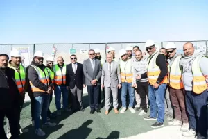 محافظ قنا يضع حجر أساس محطة معالجة صرف صحي بقريتي الأشراف وكرم عمران بإستثمارات 506 ملايين جنيه 31 - جريدة المساء